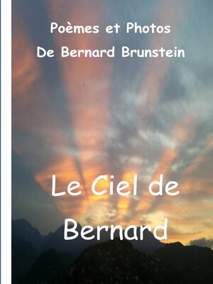 cover image of Le ciel de Bernard